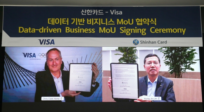 Shinhan Card joins forces with Visa to offer data consulting services