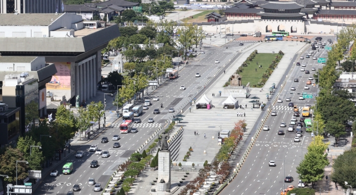 Seoul city to begin renovation project on Gwanghwamun Square next month