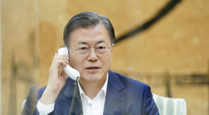 Moon seeks Brazil's support for S. Korean trade minister's WTO chief bid