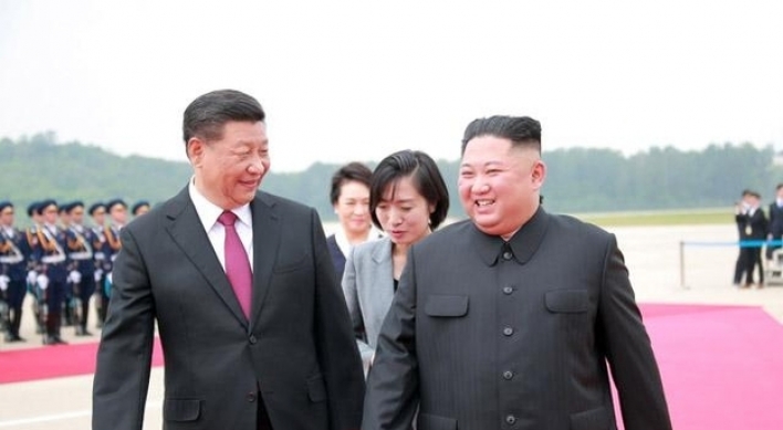 N. Korean leader vows to further develop ties with China