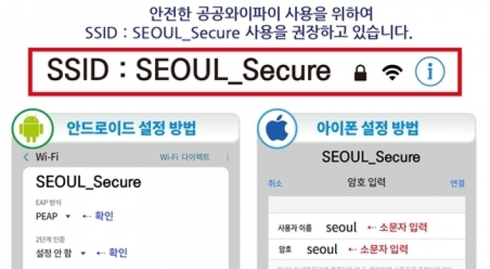 Seoul city to launch new public Wi-Fi service on trial basis