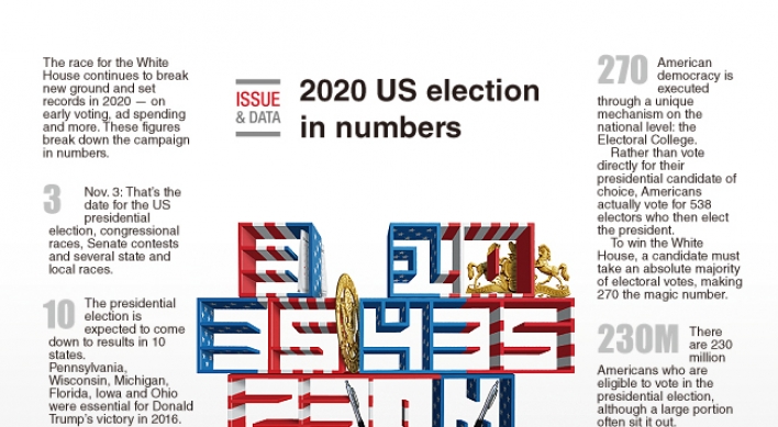 [Graphic News] 2020 US election in numbers
