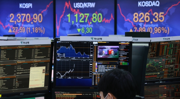 Seoul shares open higher ahead of US election result