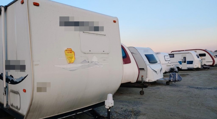 Squatting campers pose headache to east coast beaches