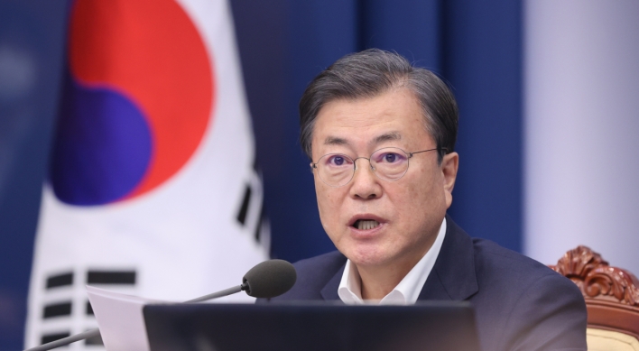 Moon vows close communication with Biden, efforts to prevent any 'vacuum' in alliance, Korea peace process