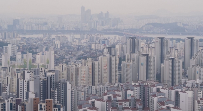 Seoul's apartment prices rise 4.5 times higher under Moon than under preceding two governments