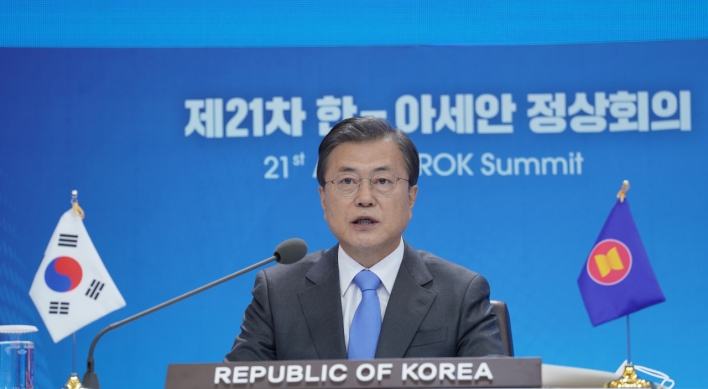 Moon dials up diplomatic push for Southeast Asia