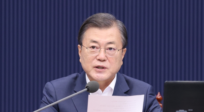 Moon congratulates 4 Korean-Americans on recent House election victories