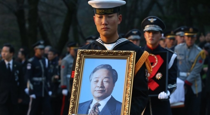 Memorial service for ex-President Kim Young-sam held in Seoul