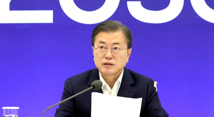 S. Korea to launch presidential committee on carbon-neutral campaign, Moon says