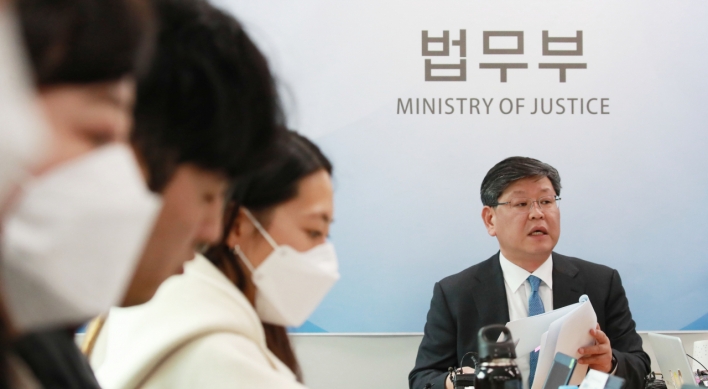 Moon names lawyer as new vice justice minister