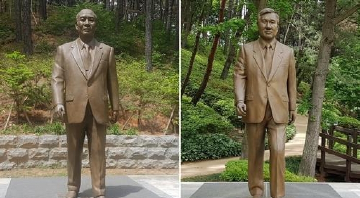 Local govt. to retain controversial statues of former presidents