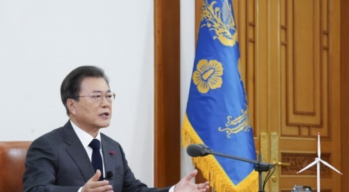 Moon announces S. Korea’s commitment to carbon neutrality by 2050