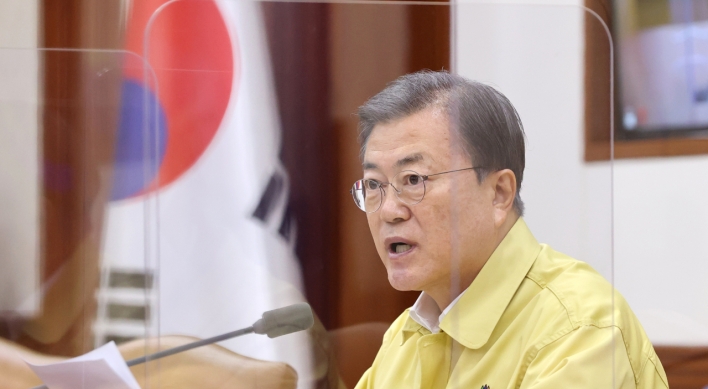 Moon says S. Korea's antivirus fight at crucial juncture, toughed social distancing may be necessary