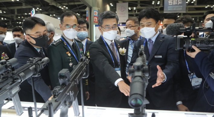 S. Korea ranks 10th in world arms exports: report