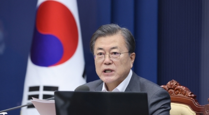 Moon sends congratulatory letter to Biden, expresses hope for cooperation on Korean peace