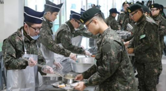 Military to add variety to menus at barracks next year