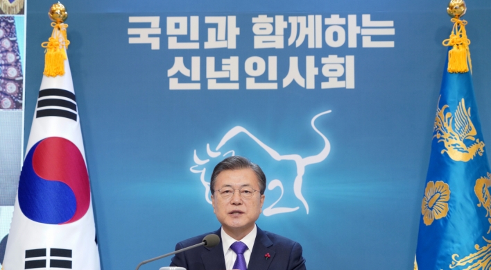 Moon to deliver New Year's address next Monday