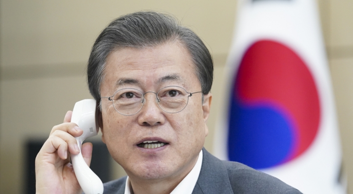 WHO chief seeks S. Korea's continued cooperation against coronavirus: Cheong Wa Dae