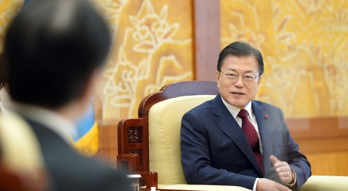 President Moon calls for 'future-oriented' relations with Japan