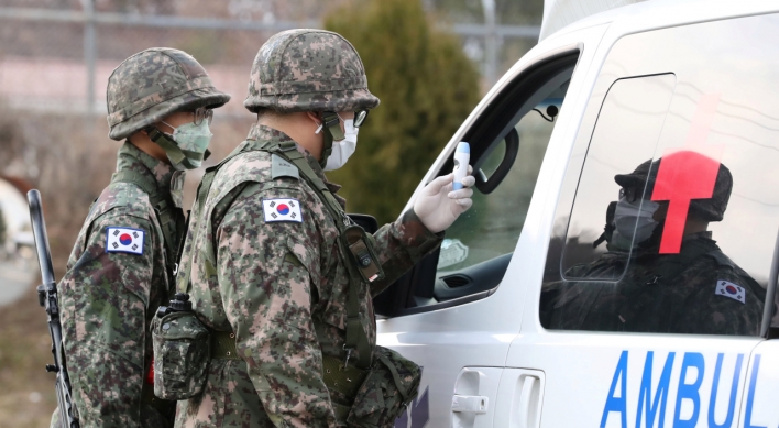 One Army official tests positive for new coronavirus