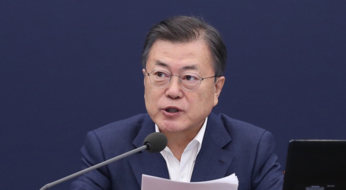 Moon says govt. to seek 'bold, sufficient' fiscal steps against coronavirus crisis