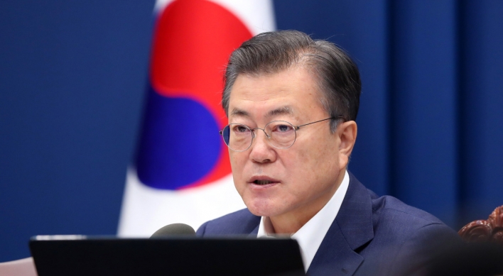 Moon urges emergency steps to curb pandemic-linked job losses