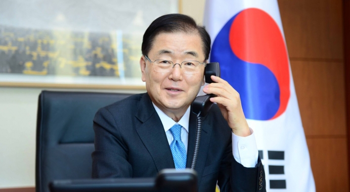 Top diplomats of S. Korea, Canada hold phone talks on bilateral ties