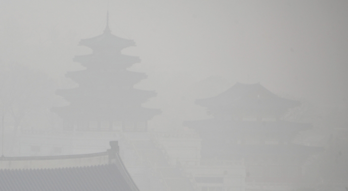 Ultrafine dust density soars to 'very bad' level in greater Seoul