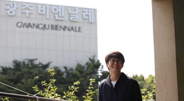 [Herald interview] Gwangju Biennale’s Kim Sun-jung challenges conventions