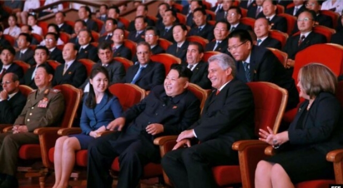 NK leader sends third congratulatory message to Cuba's new president