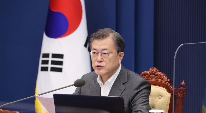 Moon sends condolence letter to Mexican leader over metro line disaster