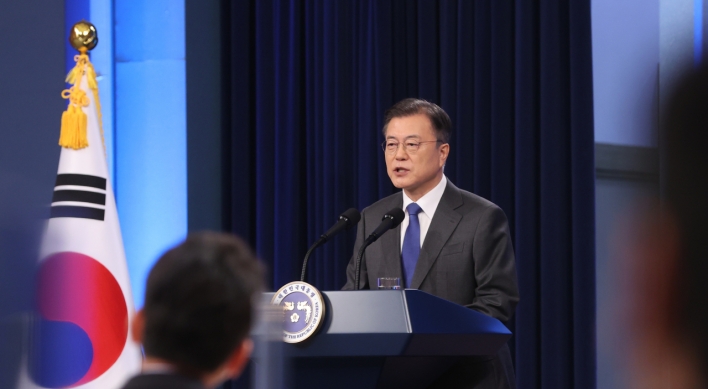 Moon says real estate policy is key reason for by-election rout