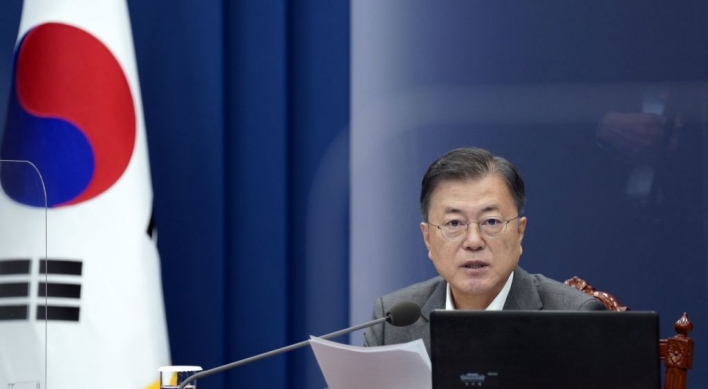 Moon says COVID-19 vaccine issue to be addressed in his upcoming US visit