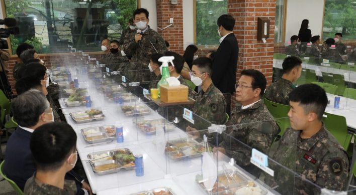 Military to raise troops' daily meal cost next month