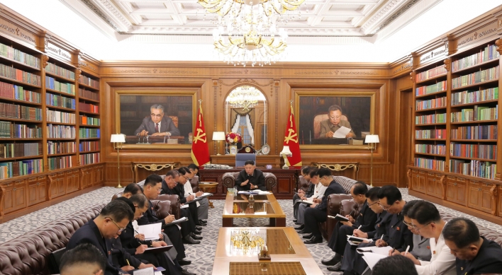 NK leader holds meeting with top officials to discuss economic policies in second half