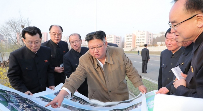 N. Korea builds apartments on site for late founder's house