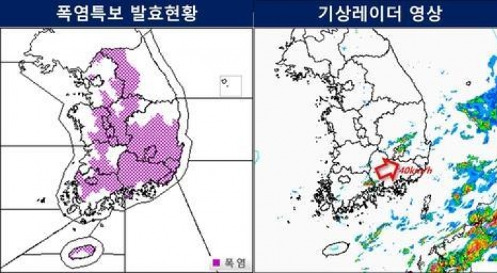 Heat wave advisory issued for many parts of S. Korea