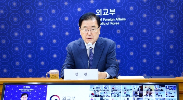 FM Chung calls for overseas mission chiefs to prioritize citizens' safety