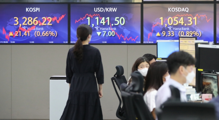 Seoul stocks up on Fed's comments, improved China data