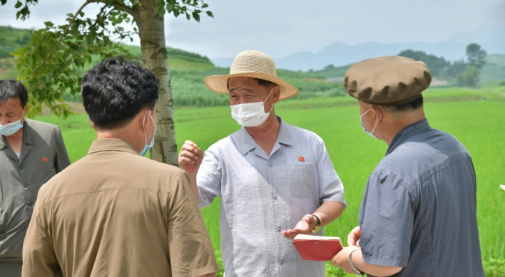 NK paper calls grain production 'life-or-death' matter