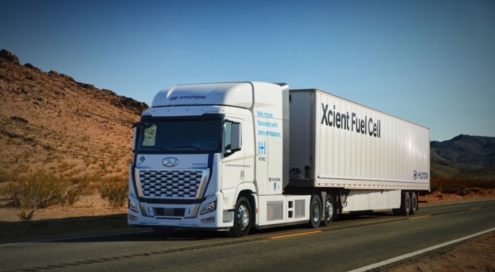 Hyundai's Xcient fuel cell trucks to hit the road in California