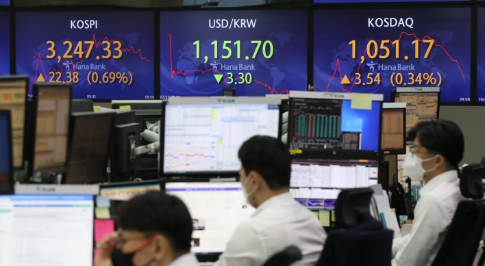Seoul stocks post strong opening on earnings hope