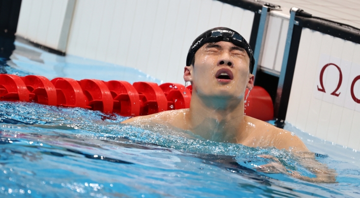 [Tokyo Olympics] Young swimmer surprised with own fast start, upset with poor finish