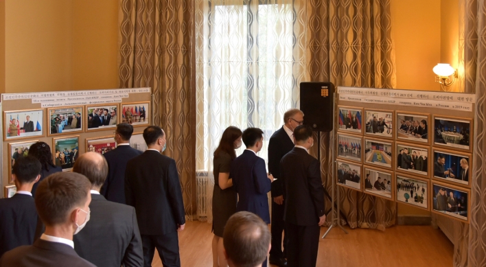 NK officials attend Russian Embassy's exhibition, resume in-person diplomacy