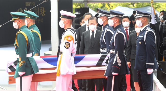 Independence fighter laid to rest in S. Korea, 78 years after death in Kazakhstan