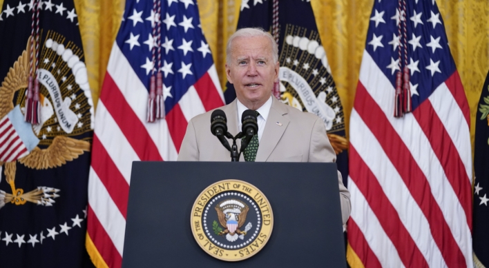 Biden reaffirms commitment to S. Korea’s defense amid Afghan withdrawal