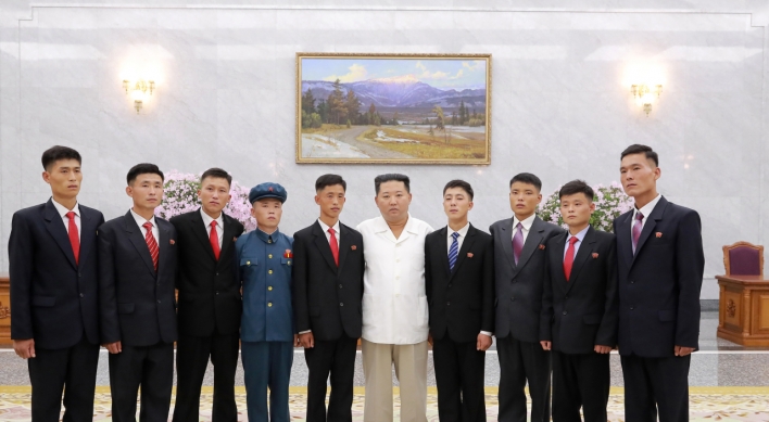 N.Korea leader urges young ex-convicts to become 'kindling spark' for national development