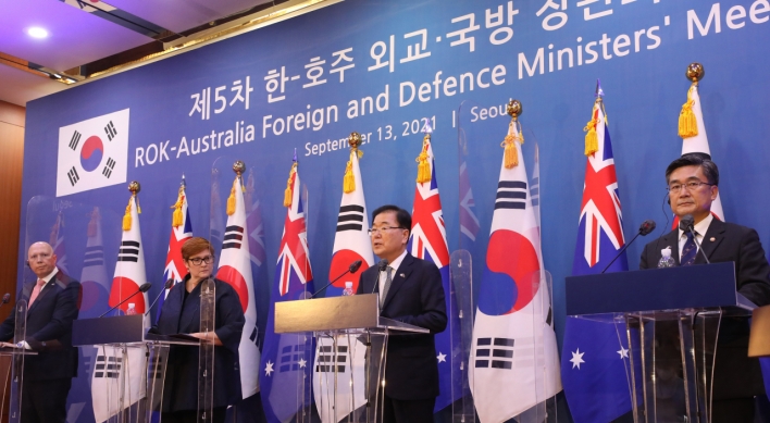 S. Korea, Australia urge N. Korea to return to dialogue 'without preconditions'