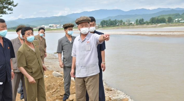 N. Korea calls for speedy recovery efforts in flood-hit eastern regions